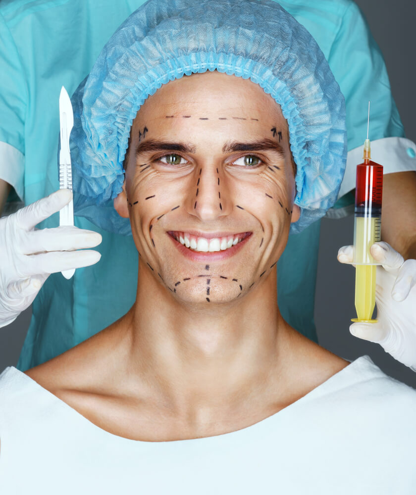 Risultati immagini per millennial man plastic surgery