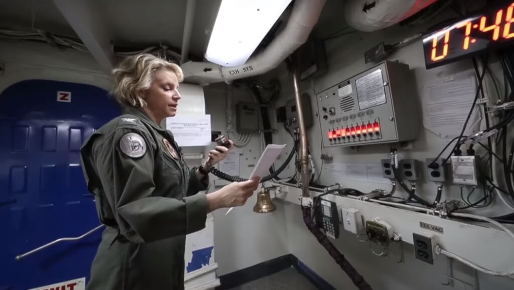 For The First Time A Woman Will Become The Commander Of A Nuclear Aircraft Carrier In The